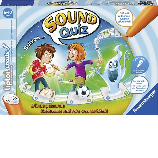 Giochi di società e per famiglie - Ravensburger tiptoi® CREATE: sound quiz - Giochi di società e per famiglie - Ravensburger tiptoi® CREATE: sound quiz -