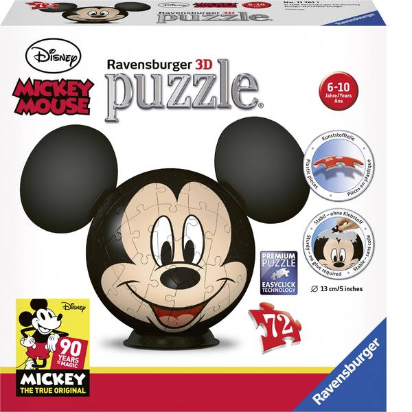 Puzzle - Puzzle 3D Topolino Disney Ravensburger - Puzzle - Puzzle 3D Topolino Disney Ravensburger -