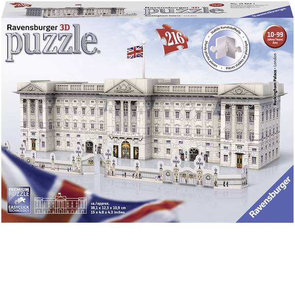 Puzzle - Ravensburger Puzzle 3D Buckingham Palace - Puzzle - Ravensburger Puzzle 3D Buckingham Palace -