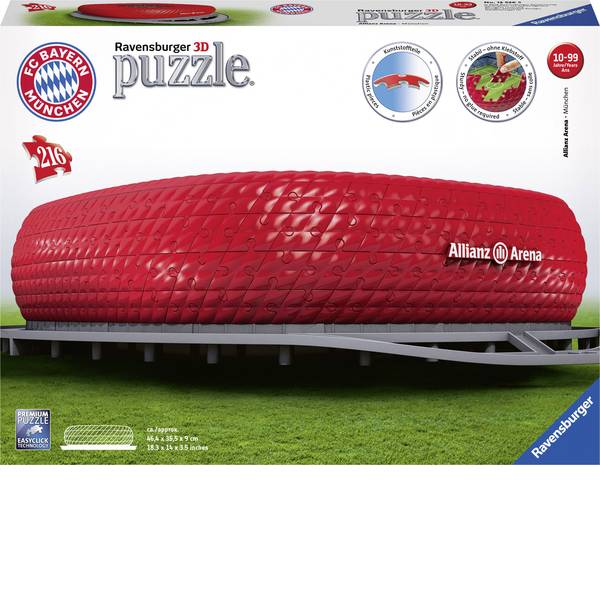 Puzzle - Puzzle 3D Ravensburger - Allianz Arena - Puzzle - Puzzle 3D Ravensburger - Allianz Arena -
