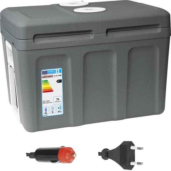 Contenitori refrigeranti - Dino KRAFTPAKET KRAFTPAKET Minifrigo trolley Classe energetica: A++ (A+++ - D) Termoelettrico 230 V, 12 V Grigio 40 l - Contenitori refrigeranti - Dino KRAFTPAKET KRAFTPAKET Minifrigo trolley Classe energetica: A++ (A+++ - D) Termoelettrico 230 V, 12 V Grigio 40 l -