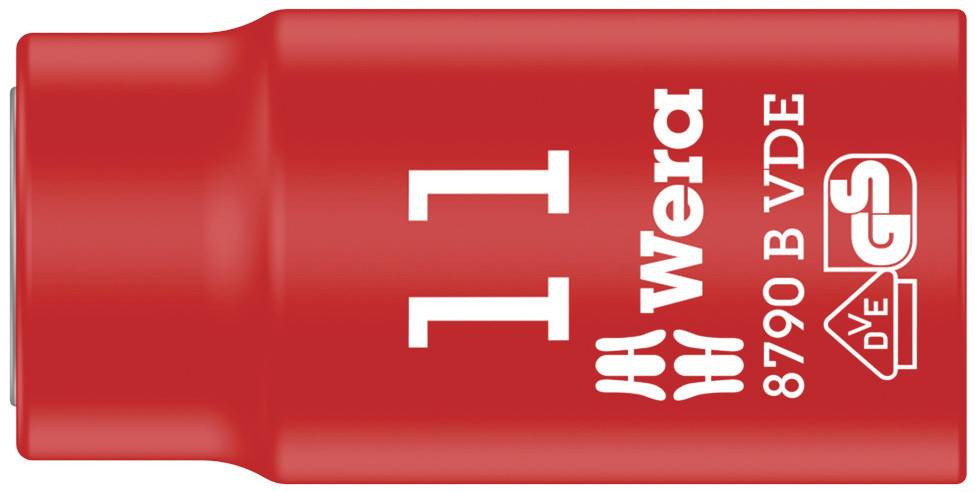 Wera 05004955001, presa, 3/8", metrico, 1 testa(e), 11 mm, 46 mm