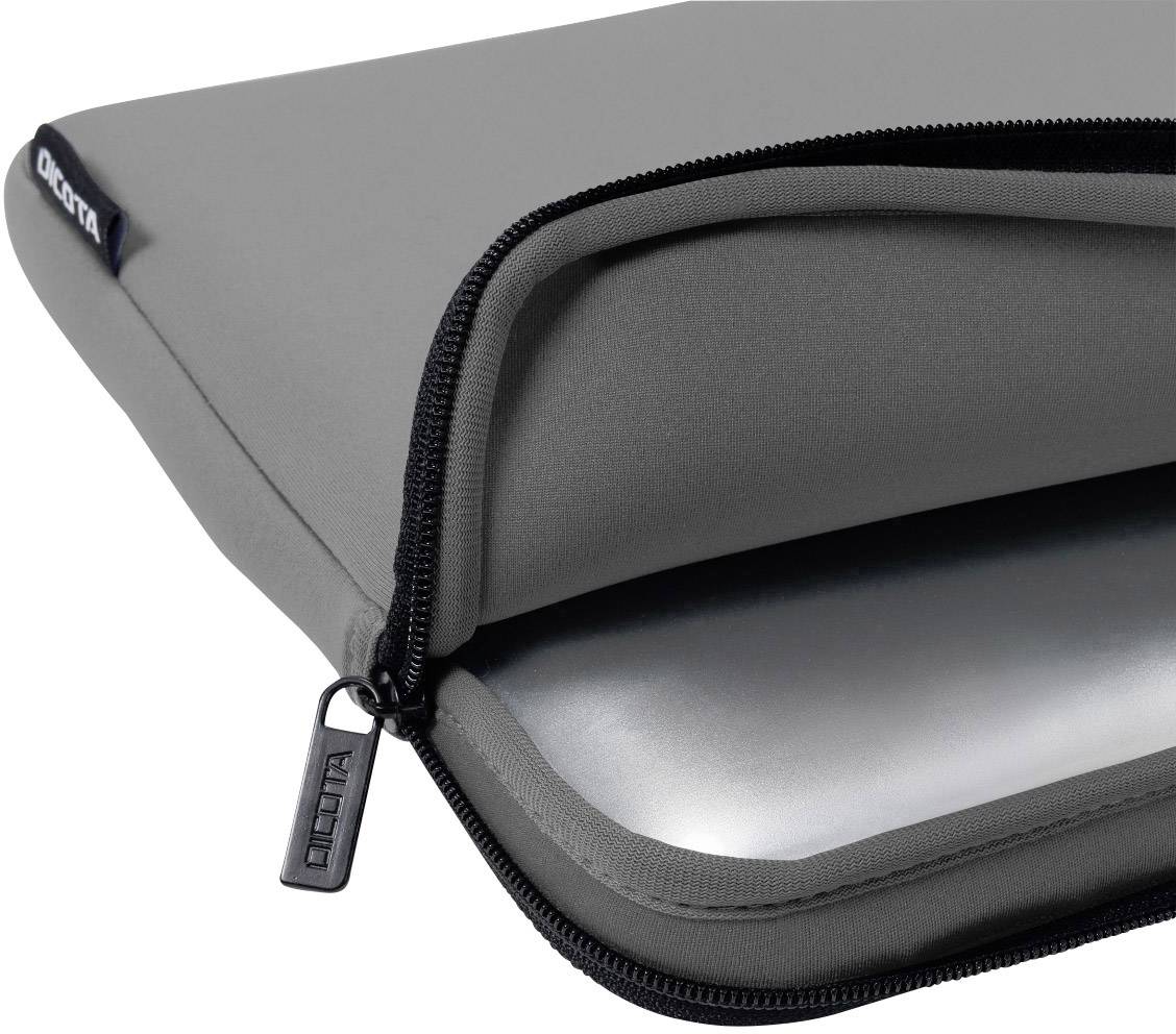 DICOTA Skin BASE 13-14.1 35,8 cm [14.1] Custodia a tasca Grigio (SKIN BASE 13-14.1 GREY - .)-6