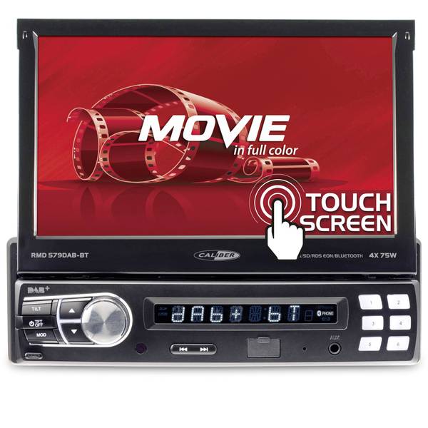 Autoradio e Monitor multimediali - Caliber Audio Technology RMD579DAB-BT Moniceiver Sintonizzatore DAB+, Collegamento per controllo remoto da volante, - Autoradio e Monitor multimediali - Caliber Audio Technology RMD579DAB-BT Moniceiver Sintonizzatore DAB+, Collegamento per controllo remoto da volante, -