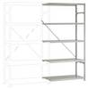 Manuflex RB1130 Modulo di espansione per scaffale archiviazione 100 kg (L x A x P) 97 x 2 x 30 cm Acciaio zincato Zinco Ripiano in metallo