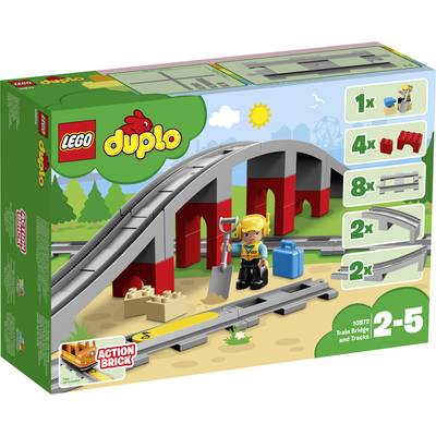 10872 LEGO® DUPLO® Ponte ferroviario e guide