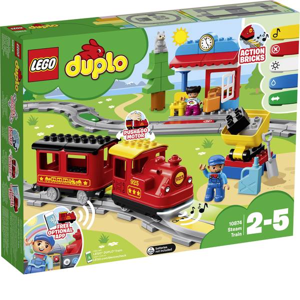 LEGOŽ DUPLO - LEGOŽ DUPLOŽ 10874 Ferrovia a vapore - LEGOŽ DUPLO - LEGOŽ DUPLOŽ 10874 Ferrovia a vapore -