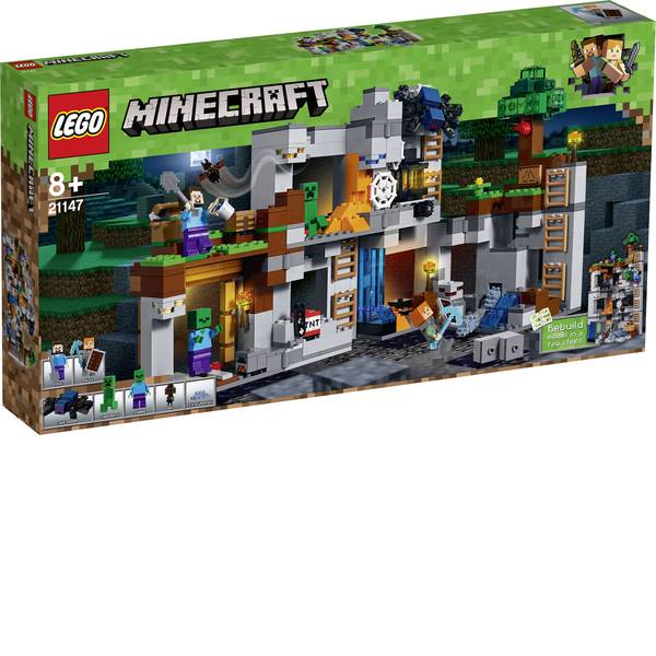 LEGOŽ Minecraft - LEGOŽ MINECRAFT 21147 Avventure il rocce - LEGOŽ Minecraft - LEGOŽ MINECRAFT 21147 Avventure il rocce -