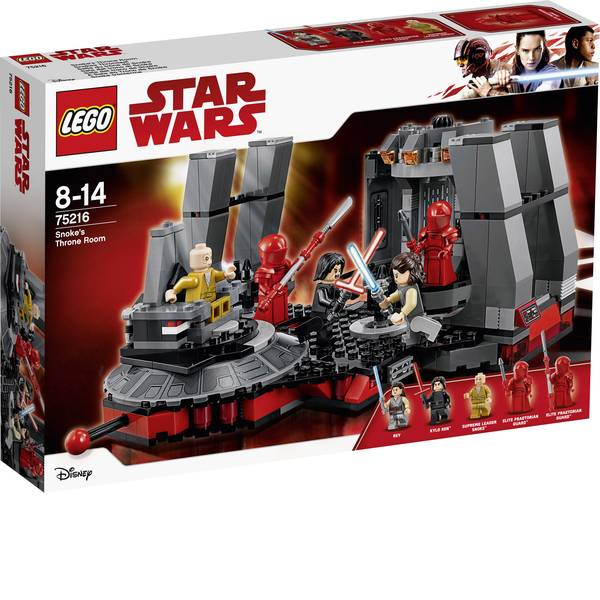 LEGOŽ STAR WARS - LEGOŽ STAR WARS 75216 Snokes Thronsaal - LEGOŽ STAR WARS - LEGOŽ STAR WARS 75216 Snokes Thronsaal -