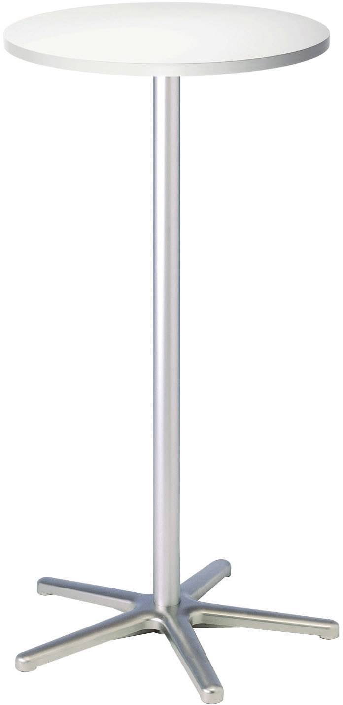 Maul Tavolino per lavoro in piedi Argento 9323102 Colore piastra tavolo: Bianco Fondo in plastica Altezza massima: 1.095 cm