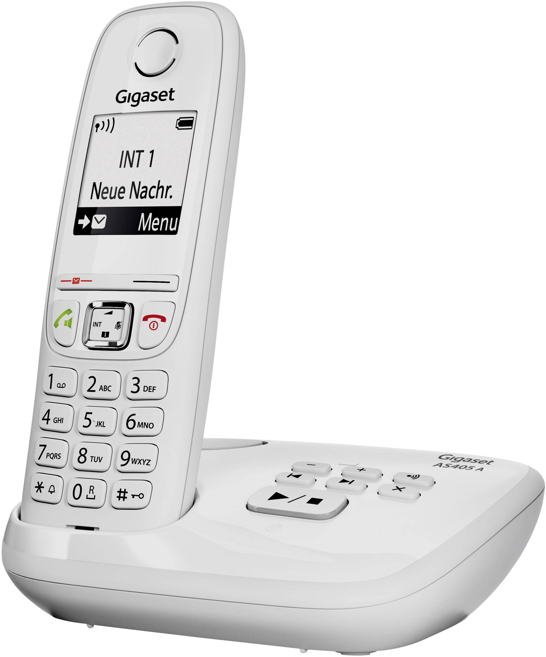 Gigaset AS405 A Telefono cordless analogico Segreteria telefonica