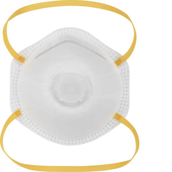 Maschere per polveri fini - Basetech BT-1675022 Mascherina antipolvere con valvola FFP1 10 pz. - Maschere per polveri fini - Basetech BT-1675022 Mascherina antipolvere con valvola FFP1 10 pz. -