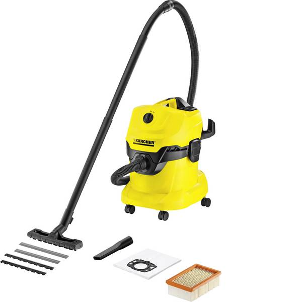 Bidoni aspiratutto - Kärcher WD 4 1.348-111.0 Aspiratutto 1000 W 20 l - Bidoni aspiratutto - Kärcher WD 4 1.348-111.0 Aspiratutto 1000 W 20 l -
