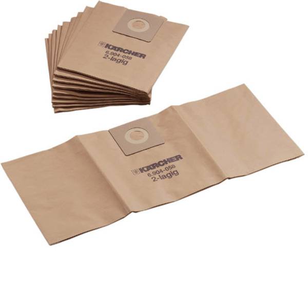 Accessori per aspirapolvere e aspiraliquidi - Sacchetto filtrante Kit da 5 Kärcher 6.904-167.0 1 pz. - Accessori per aspirapolvere e aspiraliquidi - Sacchetto filtrante Kit da 5 Kärcher 6.904-167.0 1 pz. -