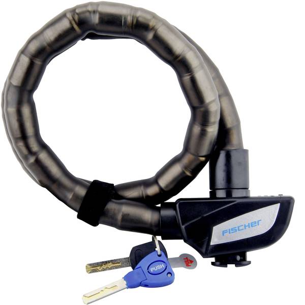 Lucchetti da bicicletta - Fischer Fahrrad 85861 Lucchetto con cavo flessibile Nero Lucchetto a chiave - Lucchetti da bicicletta - Fischer Fahrrad 85861 Lucchetto con cavo flessibile Nero Lucchetto a chiave -