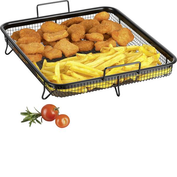 Elettrodomestici e altri utensili da cucina - Cestino per griglia GourmetMaxx Heißluft-Grillkorb 01644 Nero - Elettrodomestici e altri utensili da cucina - Cestino per griglia GourmetMaxx Heißluft-Grillkorb 01644 Nero -