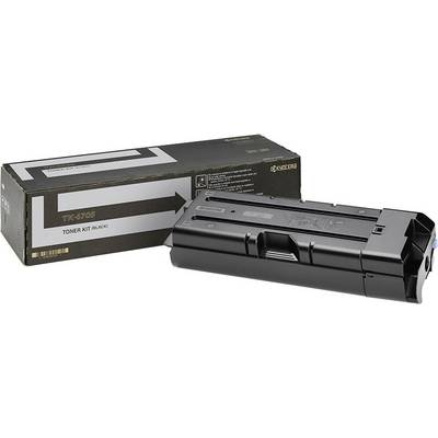 Kit toner nero Kyocera (TK-3100) con confezione sullo sfondo. Principalmente adatto per stampanti.