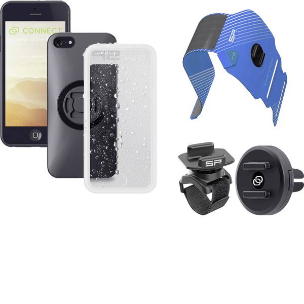 Altri accessori per biciclette - Supporto da manubrio per smartphone SP Connect SP MULTI ACTIVITY BUNDLE IPHONE 5/ SE Nero - Altri accessori per biciclette - Supporto da manubrio per smartphone SP Connect SP MULTI ACTIVITY BUNDLE IPHONE 5/ SE Nero -
