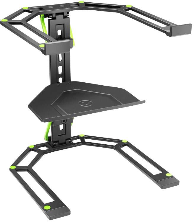 Gravity LTS 01 B Supporto per pc portatile DJ Alluminio