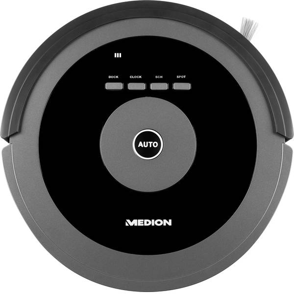 Robot aspirapolvere e lavapavimenti - Medion MD 17225 Robot aspirapolvere Nero - Robot aspirapolvere e lavapavimenti - Medion MD 17225 Robot aspirapolvere Nero -