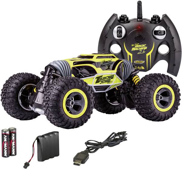 Auto telecomandate - Carson Modellsport 500404201 My First Magic Machine 1:10 Automodello per principianti Elettrica Monstertruck 4WD incl. - Auto telecomandate - Carson Modellsport 500404201 My First Magic Machine 1:10 Automodello per principianti Elettrica Monstertruck 4WD incl. -