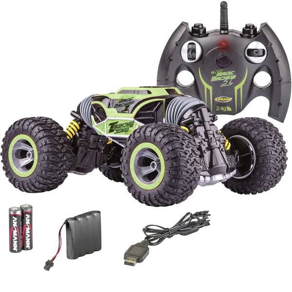 Auto telecomandate - Carson Modellsport 500404202 My First Magic Machine 1:10 Automodello per principianti Elettrica Monstertruck 4WD incl. - Auto telecomandate - Carson Modellsport 500404202 My First Magic Machine 1:10 Automodello per principianti Elettrica Monstertruck 4WD incl. -