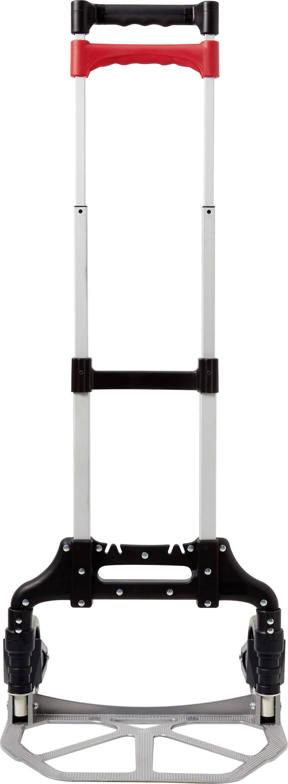 TOOLCRAFT TO-5045835 Carrellino pieghevole PP, Alluminio Capacità di carico (max.): 60 kg