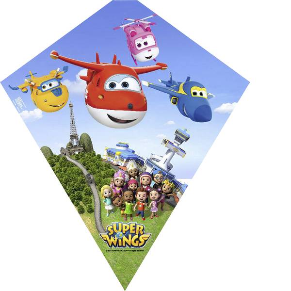 Aquiloni - Aquilone statico Monofilo HQ Super wings eddy PE Larghezza estensione 600 mm Intensità forza del vento 2 - 4 bft - Aquiloni - Aquilone statico Monofilo HQ Super wings eddy PE Larghezza estensione 600 mm Intensità forza del vento 2 - 4 bft -