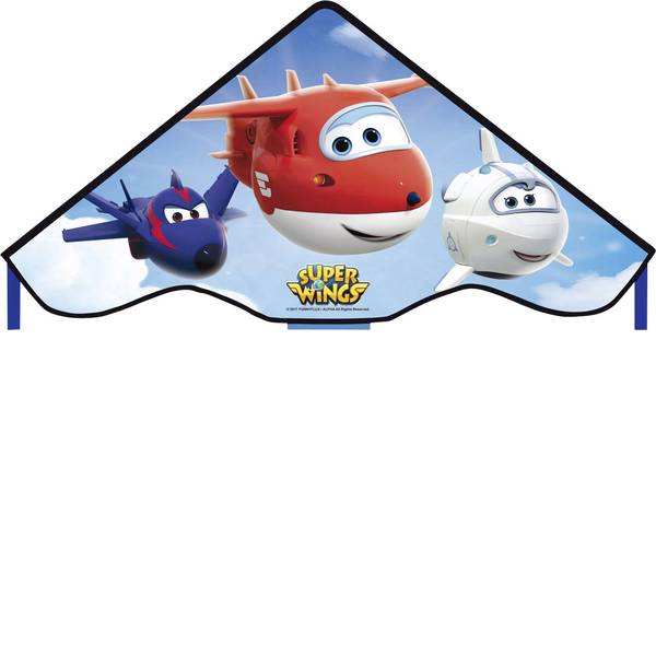Aquiloni - Aquilone statico Monofilo HQ Super wings Simply Flyer Larghezza estensione 850 mm Intensità forza del vento 2 - 5 bft - Aquiloni - Aquilone statico Monofilo HQ Super wings Simply Flyer Larghezza estensione 850 mm Intensità forza del vento 2 - 5 bft -