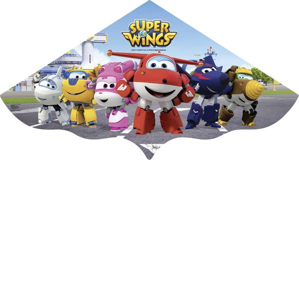 Aquiloni - Aquilone statico Monofilo HQ Super wings delta PE Larghezza estensione 1200 mm Intensità forza del vento 2 - 4 bft - Aquiloni - Aquilone statico Monofilo HQ Super wings delta PE Larghezza estensione 1200 mm Intensità forza del vento 2 - 4 bft -