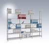 Manuflex RA3251.7035 Modulo di base per scaffale (L x A x P) 90 x 1.9 x 30 cm Grigio luminescente