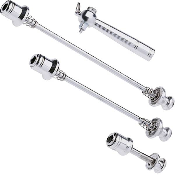 Altri accessori per biciclette - Kit sganci rapidi per ruote bicicletta 291 041 01 Cromato - Altri accessori per biciclette - Kit sganci rapidi per ruote bicicletta 291 041 01 Cromato -