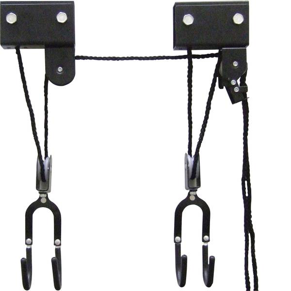 Supporti e cavalletti per biciclette - 1692277 Sollevatore a soffitto Numero posti parcheggio=1 Nero - Supporti e cavalletti per biciclette - 1692277 Sollevatore a soffitto Numero posti parcheggio=1 Nero -