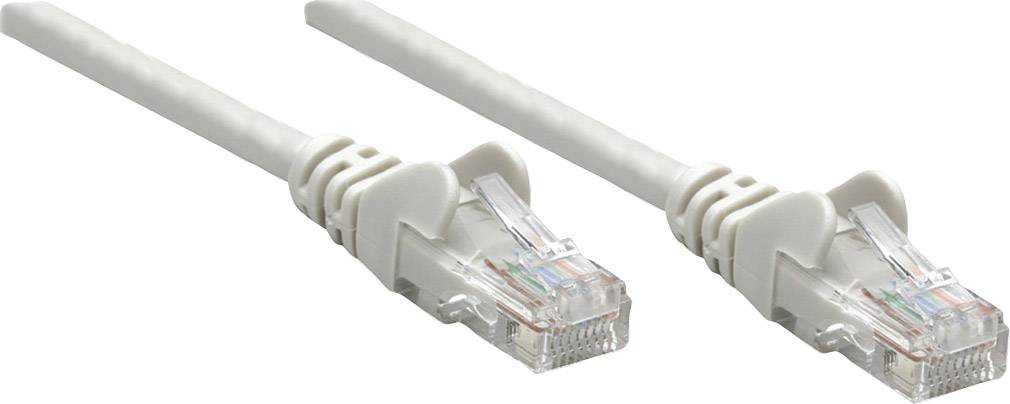 Due cavi Ethernet bianchi con connettori RJ-45 utilizzati per la connessione di rete.