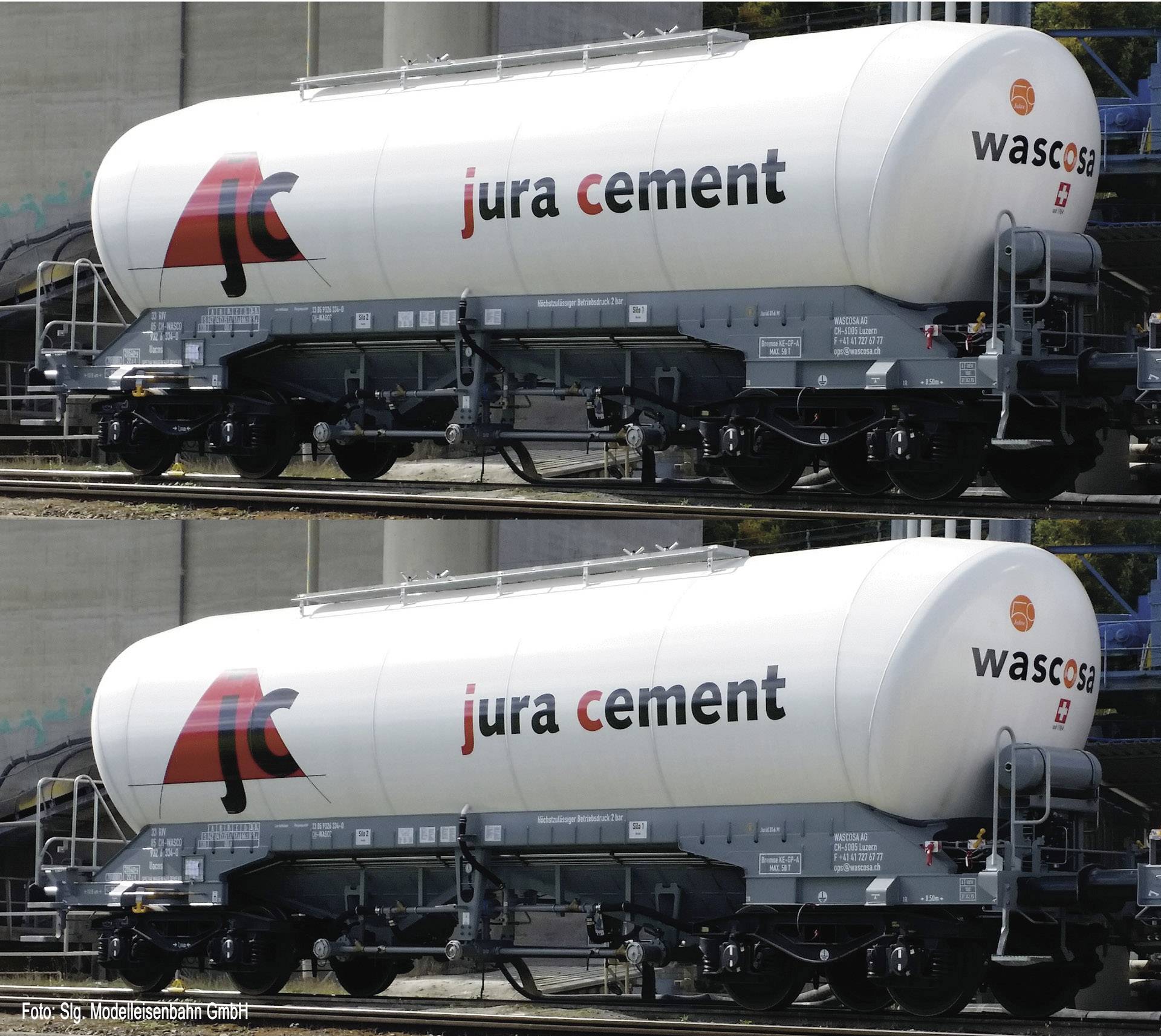 2 pz. Kit Silocar modello Uacns 932, Jura Cement/Wascosa Fleischmann 848902