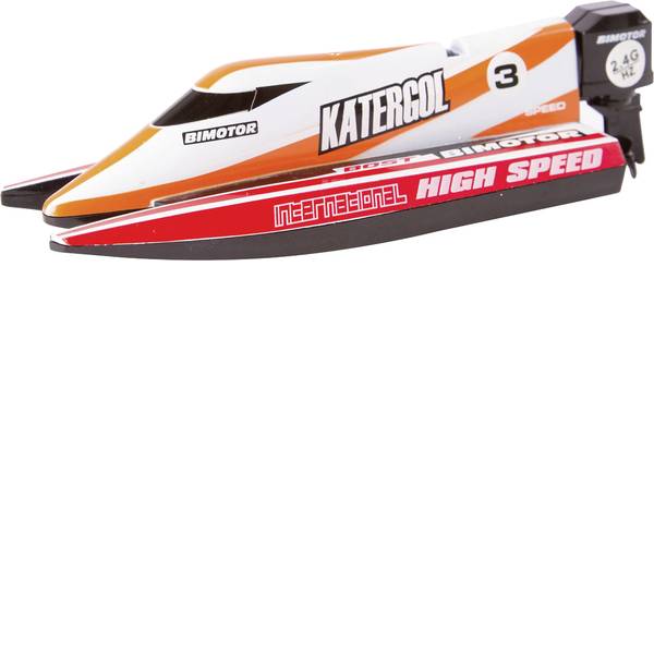 Barche telecomandate - Invento Mini Race Boat Red Barca a motore per principianti RtR 140 mm - Barche telecomandate - Invento Mini Race Boat Red Barca a motore per principianti RtR 140 mm -