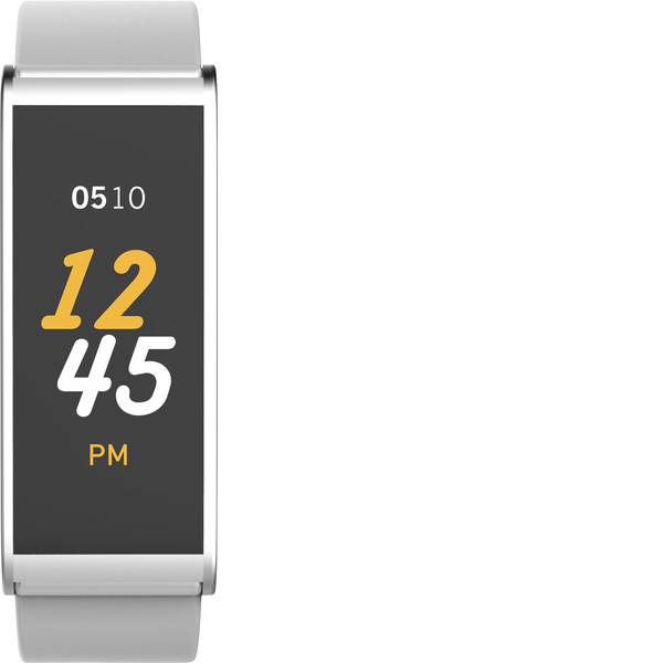 Dispositivi indossabili - Fitness Tracker MyKronoz ZEFIT4 Col. corpo: Bianco Colore (braccialetto): Argento - Dispositivi indossabili - Fitness Tracker MyKronoz ZEFIT4 Col. corpo: Bianco Colore (braccialetto): Argento -
