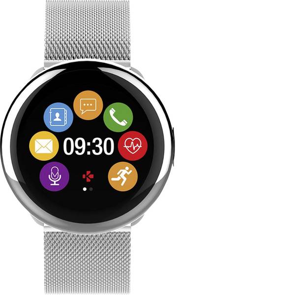Dispositivi indossabili - Smartwatch MyKronoz ZEROUND2 HR ELITE Col. corpo: Argento Colore (braccialetto): Argento - Dispositivi indossabili - Smartwatch MyKronoz ZEROUND2 HR ELITE Col. corpo: Argento Colore (braccialetto): Argento -