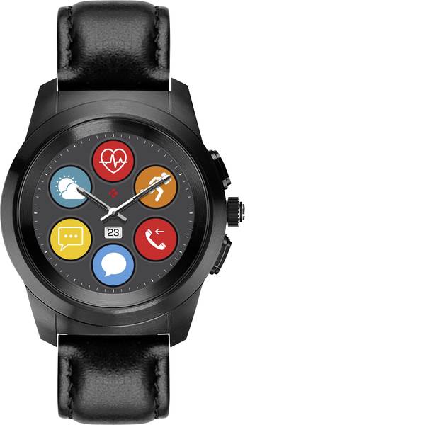 Dispositivi indossabili - Smartwatch MyKronoz ZETIME PREMIUM REGULAR Col. corpo: Nero Colore (braccialetto): Nero - Dispositivi indossabili - Smartwatch MyKronoz ZETIME PREMIUM REGULAR Col. corpo: Nero Colore (braccialetto): Nero -