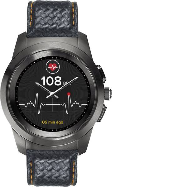 Dispositivi indossabili - Smartwatch MyKronoz ZETIME PREMIUM REGULAR Col. corpo: Titanio Colore (braccialetto): Nero - Dispositivi indossabili - Smartwatch MyKronoz ZETIME PREMIUM REGULAR Col. corpo: Titanio Colore (braccialetto): Nero -
