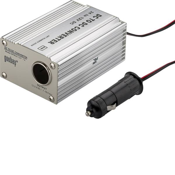 Convertitori di tensione DC/DC - Goobay SPW 24-12 Convertitore DC/DC 24 V/DC - 12 V/DC/10 A 125 W - Convertitori di tensione DC/DC - Goobay SPW 24-12 Convertitore DC/DC 24 V/DC - 12 V/DC/10 A 125 W -