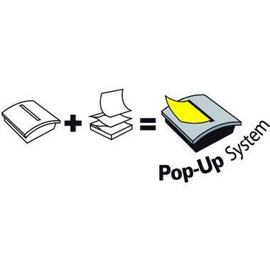 Una bottiglia e un foglio di carta danno vita a un sistema pop-up. Illustrazione di un processo di riciclaggio.