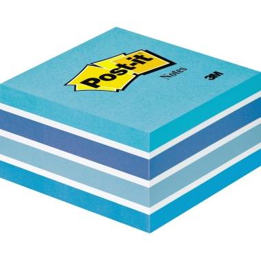 Acquista Post-it Cubo note adesive 2028B 76 mm x 45 mm Blu pastello 450  Foglio da Conrad