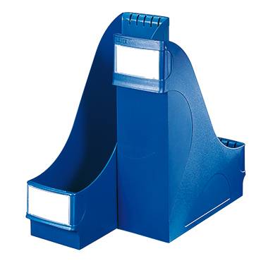 Leitz 2425 24250035 Porta riviste DIN A4, DIN C4 Blu Polistirolo 1 pz.-1