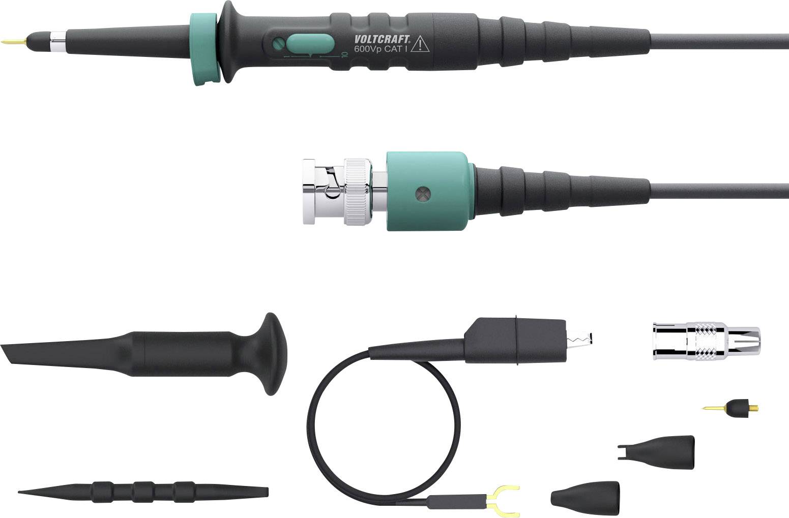VOLTCRAFT PP-310 Sonda 20 MHz, 250 MHz 1:1, 10:1 400 V, 600 V