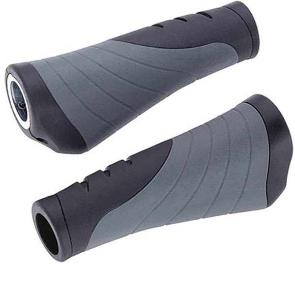 Accessori e manubri per bicicletta - Manopole Allround D2 2 x 135 mm Grigio, Nero - Accessori e manubri per bicicletta - Manopole Allround D2 2 x 135 mm Grigio, Nero -