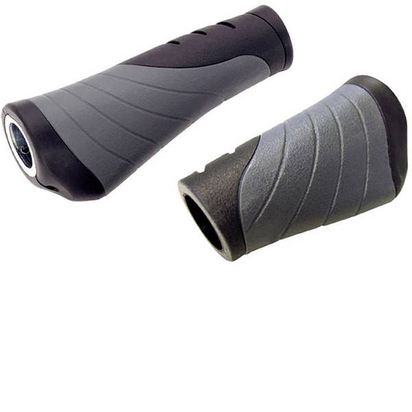 Accessori e manubri per bicicletta - Manopole Allround D2 135/92 mm Grigio, Nero - Accessori e manubri per bicicletta - Manopole Allround D2 135/92 mm Grigio, Nero -