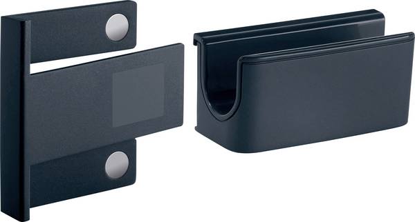 Portapenne con clip magnetica Sigel  (L x A x P) 75 x 37 x 35 mm Antracite GL800