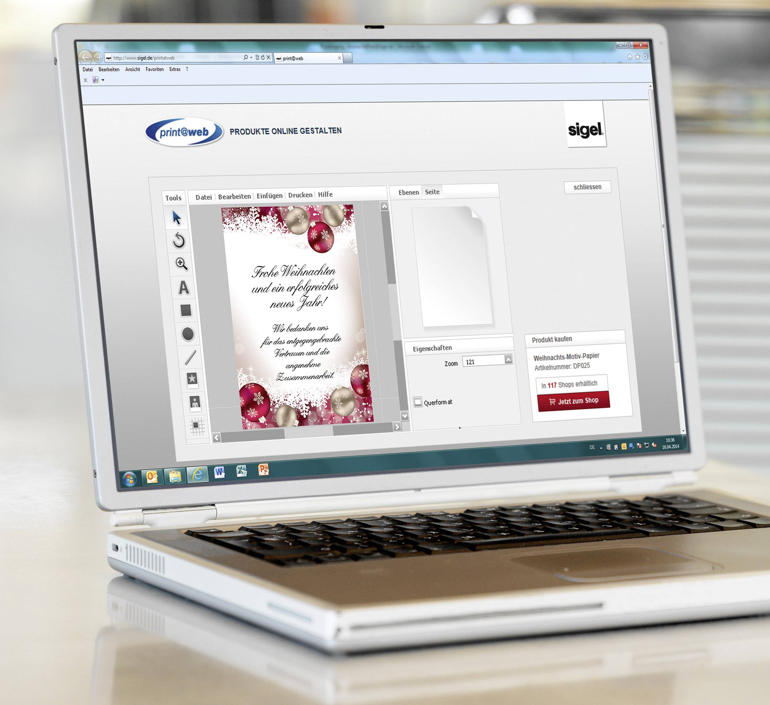 Lettera di Natale Sigel Din A4 90 g/m²-3