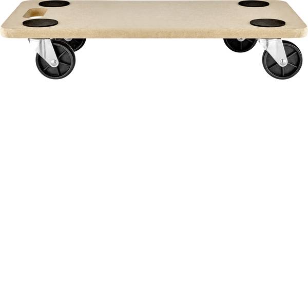 Carrelli e pianali di trasporto - Piattaforma con ruote Legno Capacità di carico (max.): 200 kg TOOLCRAFT TO-5091690 - Carrelli e pianali di trasporto - Piattaforma con ruote Legno Capacità di carico (max.): 200 kg TOOLCRAFT TO-5091690 -